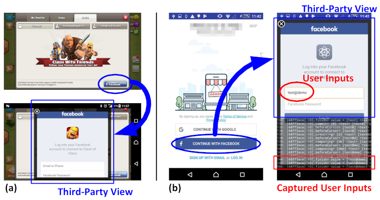 Privacy Leakage and Protection of InputConnection Interface in Android